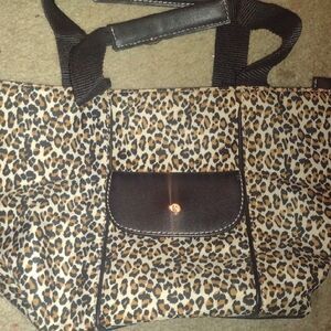 Leopard Print Tote Bag